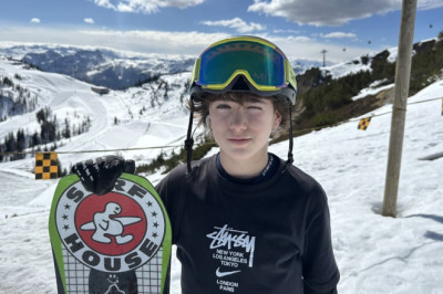 ANDEKAS LAPS | 14aastane lumelaudur Robin kihutab uskumatu kiirusega ekstreemspordi tippu