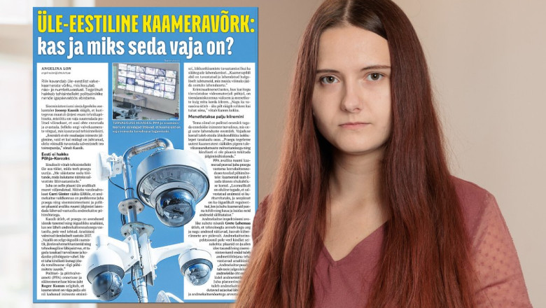 HIRM „SUURE VENNA“ EES |  Angelina Lon: kui midagi valesti ei tee, milleks kaameraid karta?