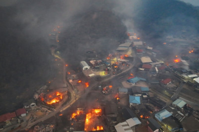 Lõuna-Korea ajaloo hirmsamates metsatulekahjudes on hukkunud vähemalt 18 inimest