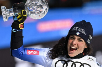 Robinson katkestas ja Brignone haaras veel ühe auhinna