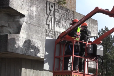 Saaremaa vallavalitsus küsib Tehumardi monumendile riigilt raha