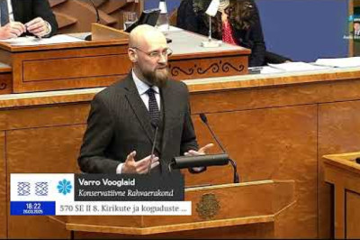 Varro Vooglaid: “Võõrdumise tunne aina süveneb!”