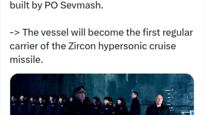 Putin lasi vette uue tuumaallveelaeva Perm