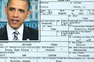 Obama võltsitud sünnitunnistus ?
