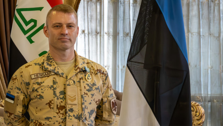 Eesti allohvitser pälvis eeskujuliku teenistuse eest Iraagis Ameerika Ühendriikide kaitseministri medali – Kaitsevägi