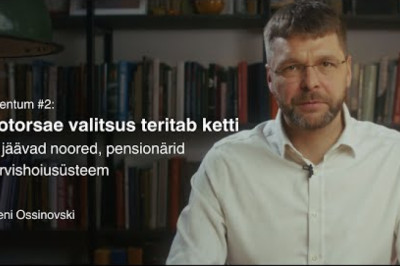 Momentum #2: mootorsae valitsus teritab ketti (Jevgeni Ossinovski)