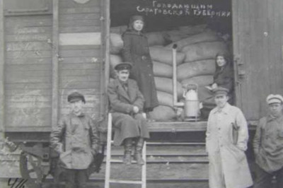 Leedu saadab abi nälgivale Volga piirkonnale, 1922