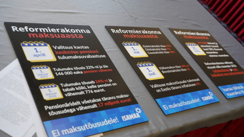 Isamaa volikogu poliitiline avaldus 6. aprillil 2025