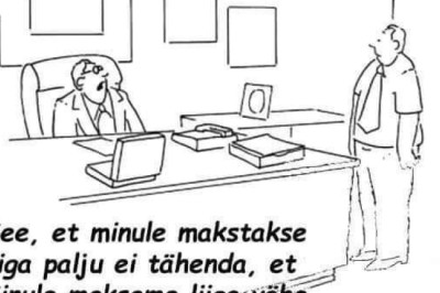 Numbrimaagia keskmisest palgast ...