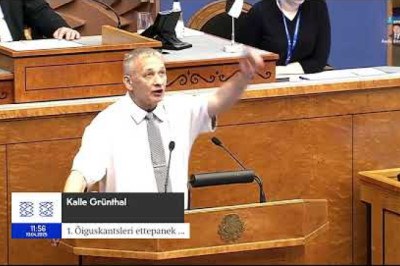 Kalle Grünthal: Kõik need automaksu pooldajad poevad nüüd täna lipitsevalt õiguskantsleri ees