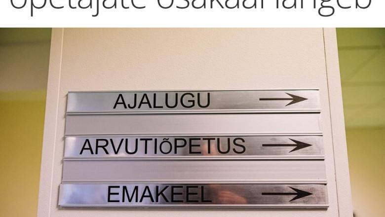 Kvalifikatsiooninõuetele vastavate ministrite osakaal valitsuses on madalam, kui õpetajatel koolides