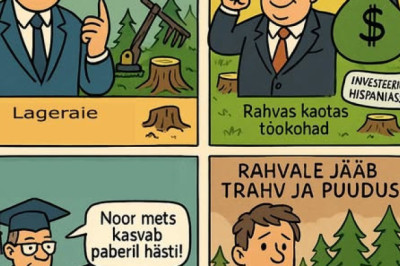 Kuidas eestlane oma metsa maha müüs ja veel trahvi ka maksis