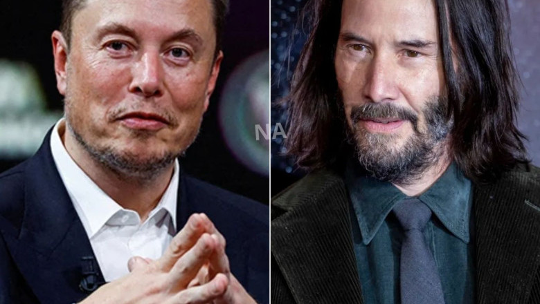 Keanu Reevese kohtumine Elon Muskiga