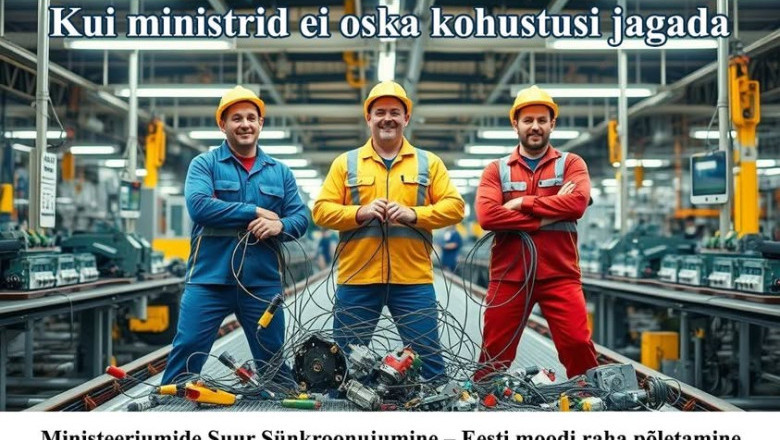 Eestis on umbes tosin ministeeriumi, kuid...