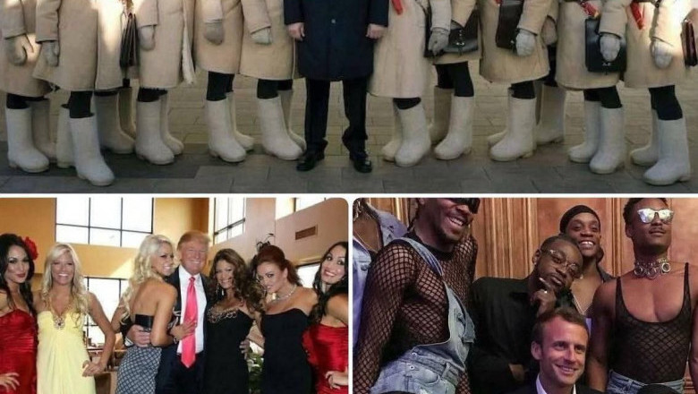 Piltuudis: Putin, Trump ja Macron