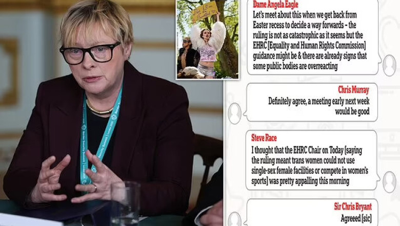 Lekkinud sõnumid näitavad leiboristide raevu transseksuaalide ülemkohtu otsuse peale