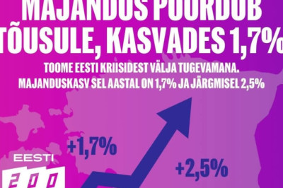 Majanduskasv on suurem kui valitsuserakonna reiting