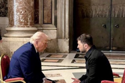 Zelenskõi ja Trumpi kohtumine Roomas