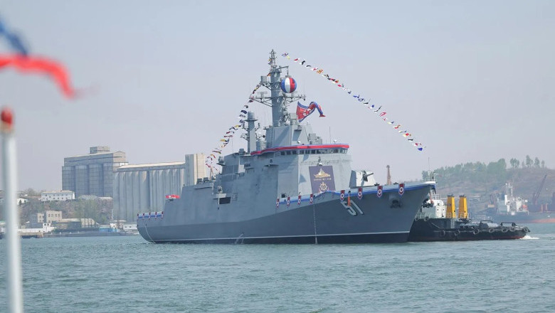 Põhja-Korea pidulik tseremoonia uue laeva sisseõnnistamisel