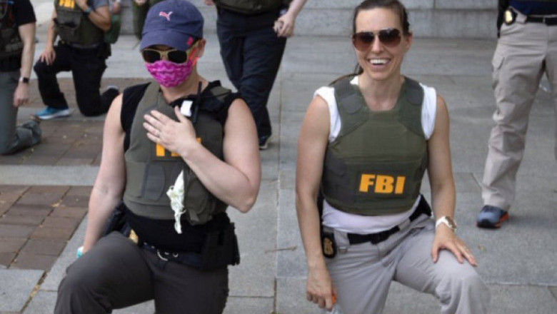 FBI agendid, kes 2020. aastal BLM-i meeleavaldajatega põlvitasid, on oma ametikohtadelt eemaldatud