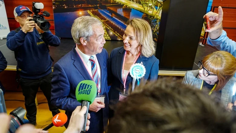 Reform UK võidab Loode-Inglismaal vahevalimised