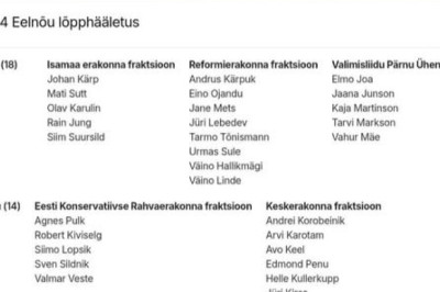 Isamaa reedab alati...