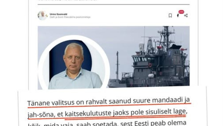 Totaalne lausvale Delfi pealik Urmo Soonvaldilt