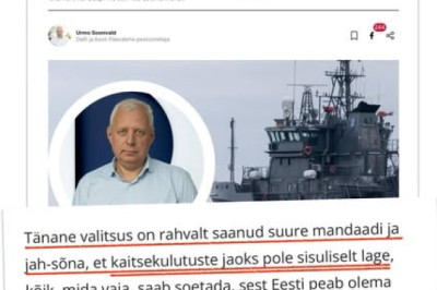 Totaalne lausvale Delfi pealik Urmo Soonvaldilt