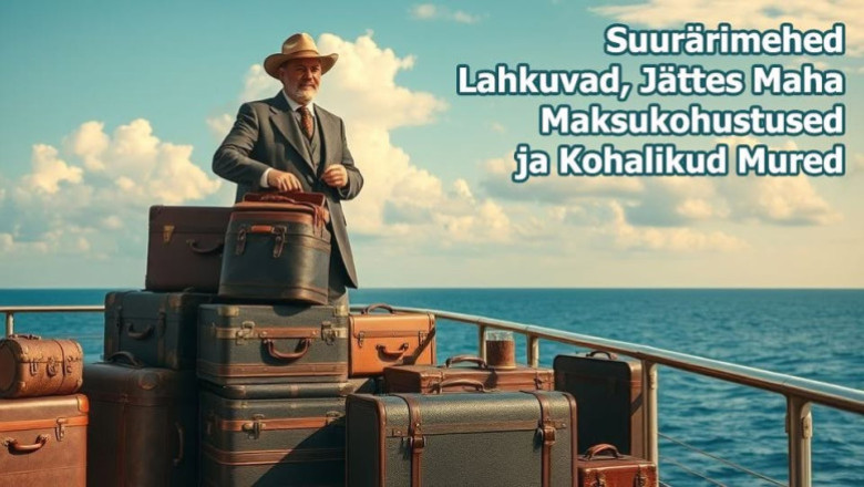 Mis sunnib meie suurärimehi kodumaalt lahkuma?