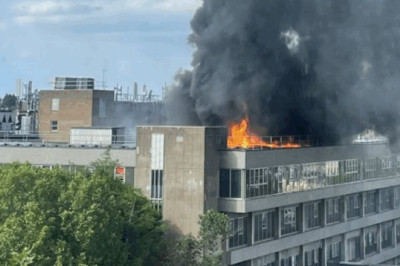Üksikjuhtum: Bristoli sünnitushaigla evakueeriti päikesepaneelide poolt tekkinud tulekahju tõttu