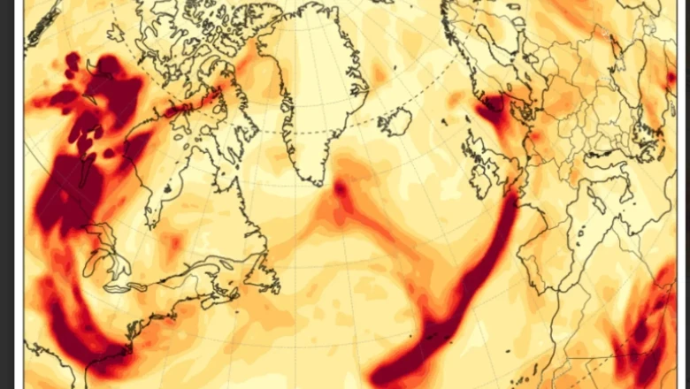 Euroopa Liidu kliimateenistuse andmetel jõudis Kanada metsatulekahjude suits Euroopasse