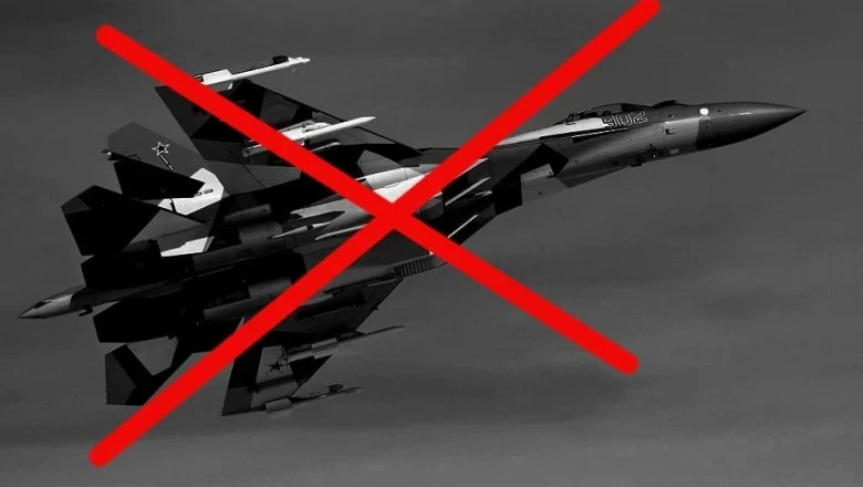 Ukraina väed lasid Kurski oblastis alla Vene Su-35 hävitaja