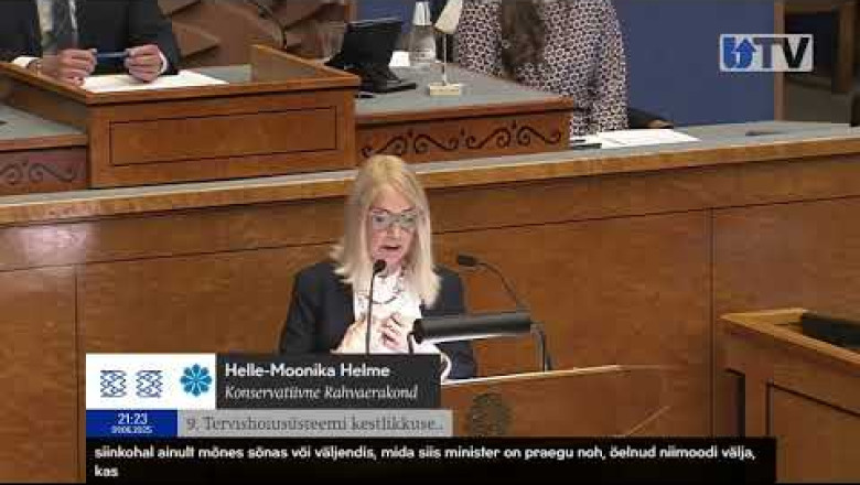 Moonika Helme: "Arstid peaksid olema esimesed, kes poliitikas end ei positsioneeri"