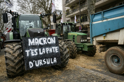 Macron kardab uut põllumeeste mässu, kuna Brüssel võitleb Mercosuri lepingu sõlmimise nimel