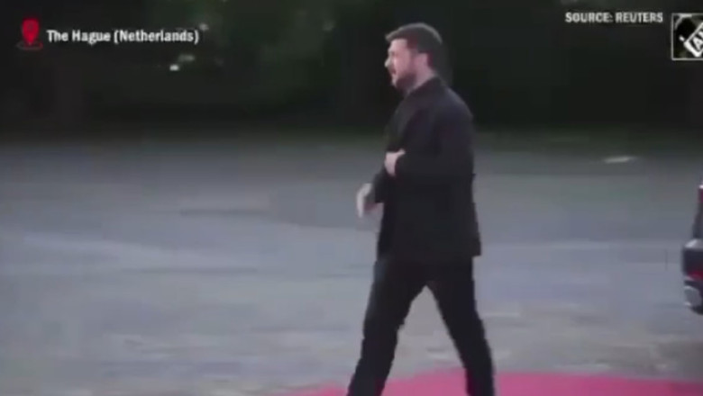 Zelenskõi kandis esimest korda kolme aasta jooksul klassikalist ülikonda