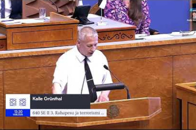 Kalle Grünthal: Riigikogus on loomisel sarnane analoogne organisatsioon nagu oli Gestapo või NKVD