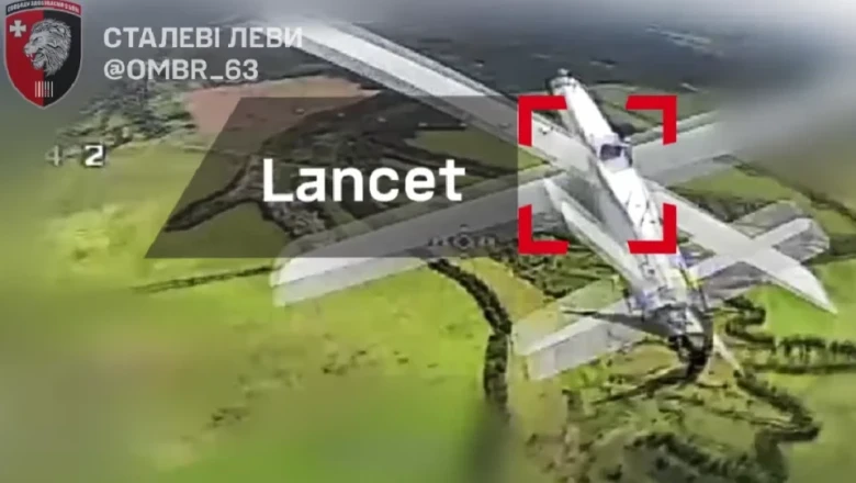 Ukraina väed lasid vabatahtlike poolt tarnitud drooniga alla Vene drooni Lancet