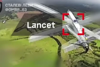 Ukraina väed lasid vabatahtlike poolt tarnitud drooniga alla Vene drooni Lancet