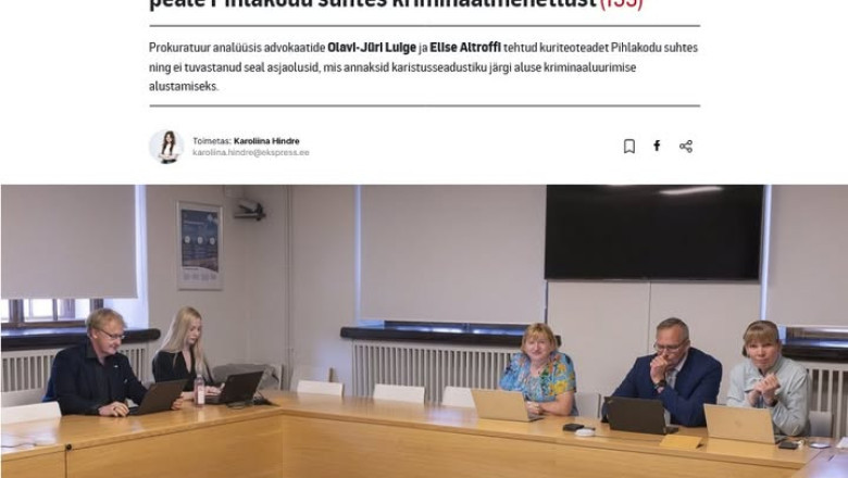 Prokuratuur ei algatanud ka advokaatide kaebuse peale Pihlakodu suhtes kriminaalmenetlust