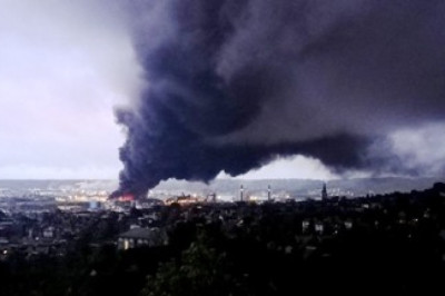 Madridi lähedal asuvas akudehase plahvatuste tagajärel tekkis mürgine pilv