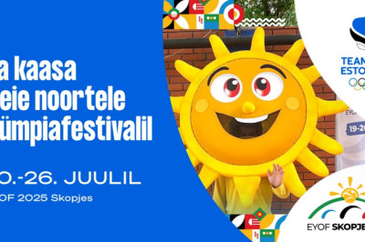 Eestit esindab Skopje olümpiafestivalil 53 noorsportlast