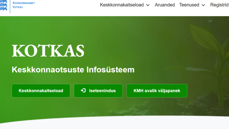 Alates 5. jaanuarist 2026 saab veekaitsevööndis puu- ja põõsarinde raieks taotleda nõusolek KOTKASe kaudu