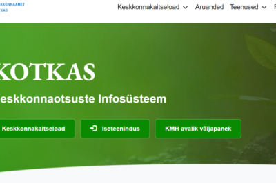 Alates 5. jaanuarist 2026 saab veekaitsevööndis puu- ja põõsarinde raieks taotleda nõusolek KOTKASe kaudu