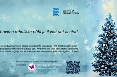 Soovime rahulikke pühi ja hoolivat aastalõppu!