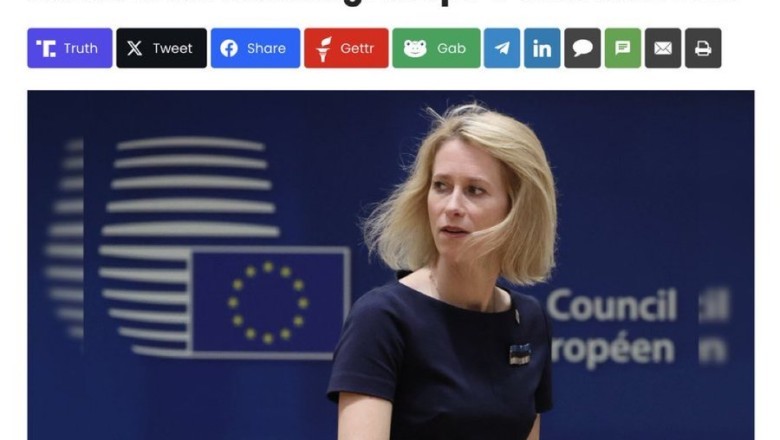 Drieu Godefridi: Oma rumaluse ja fanatismiga ohustab Kaja Kallas Euroopa elulisi huve